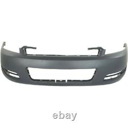 Front Bumper Cover Primed + Upper & Lower Grille For 2006-2011 Chevrolet Impala