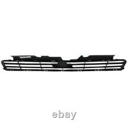 Front Bumper Cover Primed + Upper & Lower Grille For 2006-2011 Chevrolet Impala