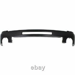 Front Bumper Primed Steel + Upper + Lower Valance For 2007-2013 GMC Sierra 1500