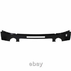 Front Bumper Primed Steel + Upper + Lower Valance For 2007-2013 GMC Sierra 1500