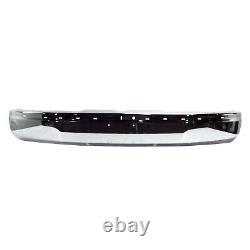 Front Chrome Bumper Kit + Grille For 2003-2017 Chevy Express / GMC Savana Van