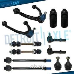 Front Control Arms Tie Rod Ball Joint Chevy Tahoe Silverado Control Arms 12pc