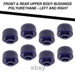 Front & Rear Body Cab Mount Bushing Kit PU 24pc For Silverado Sierra 1500 / 2500