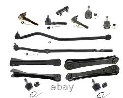 Front Steering Parts Jeep Wrangler Track Bar Center Link Tie Rods Ball Joints