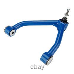 Front Upper Control Arm 2-4'' Lift Kit For 2007-2015 Chevy Silverado 1500 Blue