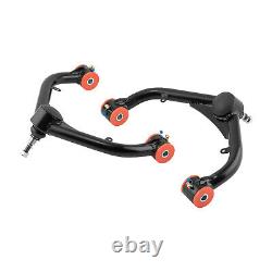 Front Upper Control Arm 2-4 Lift Kit For Chevy Silverado 3500HD 2001-2010 8-Lug