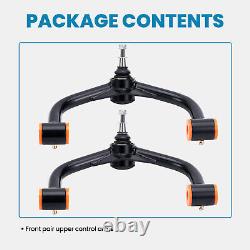 Front Upper Control Arm 2-4 Lift for Chevy GMC Sierra 2500HD 3500HD 2011-2020