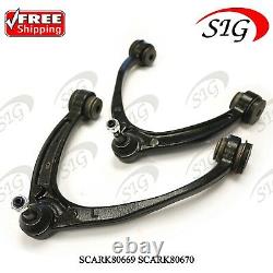 Front Upper Control Arm Tie Rod End Sway Bar Kit For Cadillac Chevrolet GMC 10pc