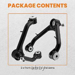 Front Upper Control Arms 2-4 Lift for Chevrolet Silverado Sierra 4X4 1999-2006