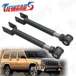 Front Upper Control Arms Fit for 84-01 Jeep Cherokee XJ 2WD 4WD for 0-8 Lift