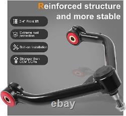 Front Upper Control Arms for 2-4 Lift for 2006-2022 DODGE RAM 1500 4WD 4x4 NEW