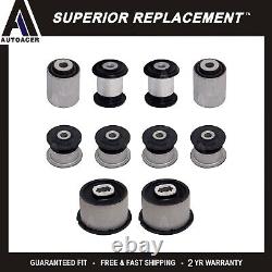 Front Upper Lower Control Arm Bushing Kit 10 pcs for Porsche Panamera 2010-2013