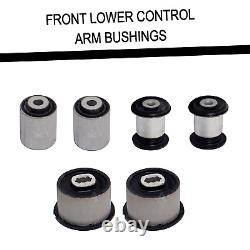 Front Upper Lower Control Arm Bushing Kit 10 pcs for Porsche Panamera 2010-2013