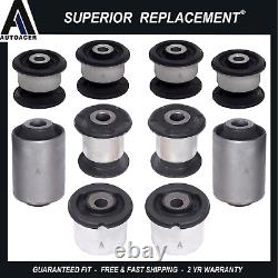 Front Upper Lower Control Arm Bushing Kit 10p For VW Touareg Q7 Porsche Cayenne