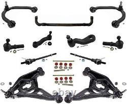 Front Upper & Lower Control Arms Tie Rods Kit For Chevrolet Express 2500 03-21