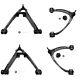 Front Upper Lower Control Arms for 2007- 2013 Chevy Silverado GMC Sierra 1500