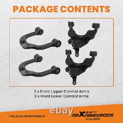 Front Upper & Lower Control Arms for Toyota Tundra Sequoia 2000 2001 2002 2003