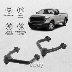Front Upper Tubular Control Arms 2-4 Lift for Toyota Tundra 2007-2022 Sequoia