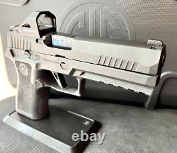 Full Size Sig P320 Slide with Green Dot Sight Night Sights Complete 4.7 Upper M17