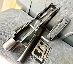 Full Size Sig P320 Slide with Grey Ghost Parts Complete 4.7 Upper M17 +FREE KNIFE
