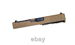 G19 Complete FDE RMR Cut Slide fits Glock 19 Gen 3