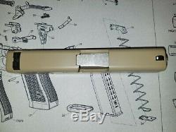 G43 Complete Slide-FDE cerokote-OEM Upper and lower parts kit free shipping