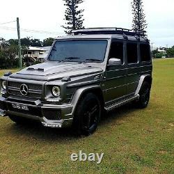 G63 AMG Body Kit Parts Bumper Flares Led Lip G55 G500 G55 Grille Conversion New