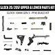 GLOCK 20/20SF UPPER AND LOWER PARTS PF45 BUILD KIT 10MM With SS GUIDE ROD ASSEMBLY