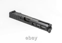 Glock 17 Slide G17 Gen 1-3 Complete RMR Optic Ready CERAKOTE GRAPHITE BLACK