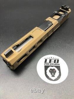 Glock 17 Slide G17 Gen 1-3 Complete Upper RMR Optic Ready Oden BURNT BRONZE