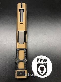 Glock 17 Slide G17 Gen 1-3 Complete Upper RMR Optic Ready Oden BURNT BRONZE