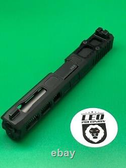 Glock 17 Slide G17 Gen 1-3 Complete Upper RMR Optic Ready Oden GRAPHITE BLAC