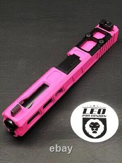 Glock 17 Slide G17 Gen 1-3 Complete Upper RMR Optic Ready Oden Prison Pink