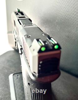 Glock 19 Gen 3 Custom Slide Fluted Barrel RMR Cut Complete G19 Upper +FREE KNIFE