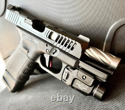 Glock 19 Gen 3 Custom Slide Fluted Barrel RMR Cut G19 Complete Upper +FREE KNIFE