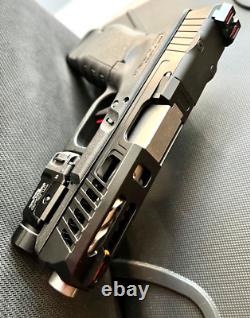 Glock 19 Gen 3 Custom Slide Fluted Barrel RMR Cut G19 Complete Upper +FREE KNIFE