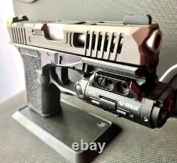 Glock 19 Gen 3 Custom Slide Ported Barrel Complete G19 Upper RMR Cut +FREE KNIFE