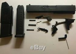 Glock 19 Gen-3 OEM Slide Barrel Upper Lower Part Case 2-Mag-azine 9-MM Kit 10-RD