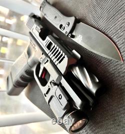 Glock 19 Gen 3 Slide Fluted Barrel RMR Cut Complete Custom G19 Upper +FREE KNIFE