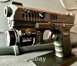Glock 19 Gen 3 Slide Fluted Barrel RMR Cut Complete Custom G19 Upper +FREE KNIFE