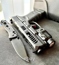 Glock 19 Gen 3 Slide Fluted Barrel RMR Cut Complete Custom G19 Upper +FREE KNIFE