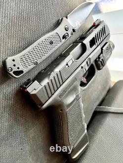 Glock 19 Gen 3 Slide Fluted Barrel RMR Cut Complete Custom G19 Upper +FREE KNIFE