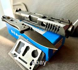 Glock 19 Gen 3 Slide Fluted Barrel RMR Cut Complete Custom G19 Upper +FREE KNIFE