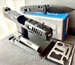 Glock 19 Gen 3 Slide Ported Barrel Complete Custom G19 Upper RMR Cut +FREE KNIFE