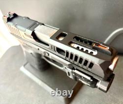 Glock 19 Gen 3 Slide Ported Barrel Complete Custom G19 Upper RMR Cut +FREE KNIFE