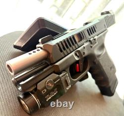 Glock 19 Gen 3 Slide Ported Barrel Complete Custom G19 Upper RMR Cut +FREE KNIFE