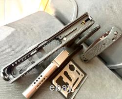 Glock 19 Gen 3 Slide Ported Barrel Complete Custom G19 Upper RMR Cut +FREE KNIFE