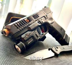 Glock 19 Gen 3 Slide RMR Cut Fluted Barrel Complete Custom G19 Upper +FREE KNIFE