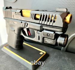 Glock 19 Gen 3 Slide RMR Cut Fluted Barrel Complete Custom G19 Upper +FREE KNIFE