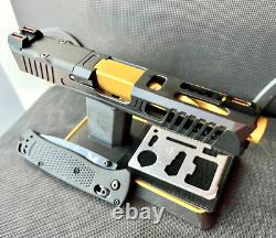 Glock 19 Gen 3 Slide RMR Cut Fluted Barrel Complete Custom G19 Upper +FREE KNIFE